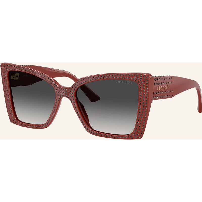 Jimmy Choo Sonnenbrille jc5001b Mit Schmucksteinen rot
