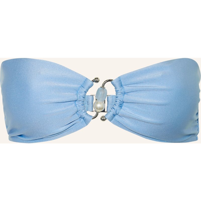 Seafolly Bandeau-Bikini-Top Palermo blau