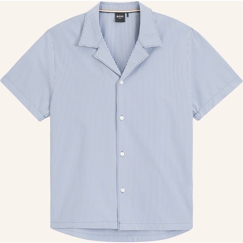 Boss Resorthemd Velvetfish Regular Fit blau