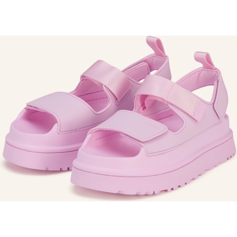 Ugg Plateau-Sandalen Goldenglow rosa