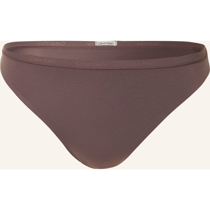 Calvin Klein String Perfectly Fit braun