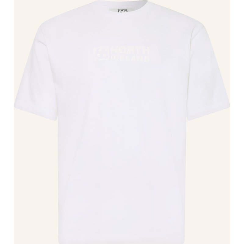 66°North T-Shirt Borgir weiss