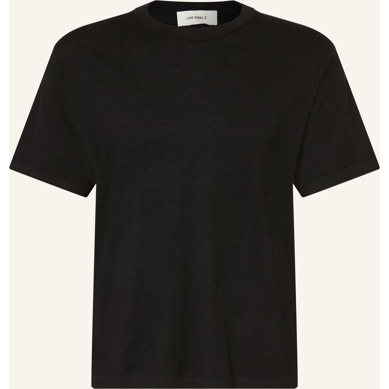 Lisa Yang Strickshirt Bradley Mit Cashmere schwarz