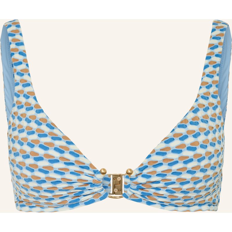 Seafolly Bralette-Bikini-Top Mala blau