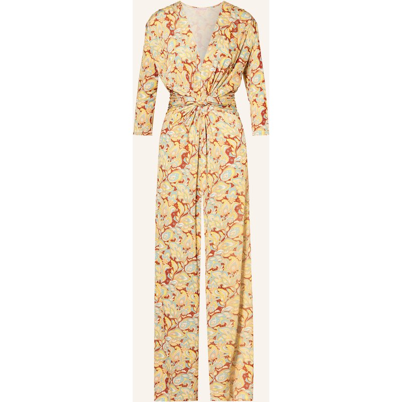 Marivie Jumpsuit Tempt Me! Aus Jersey Mit 3/4-Arm gelb