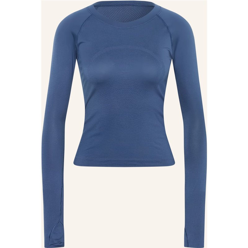 Lululemon Laufshirt Swiftly Tech Ls 2.0 blau