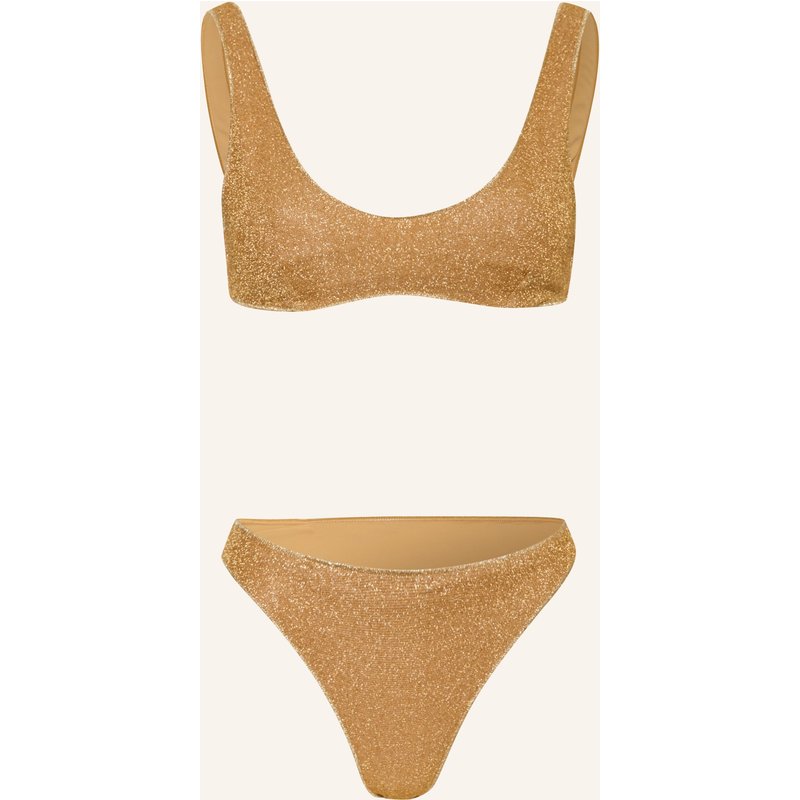 Oséree Bustier-Bikini Lumiere Sporty gold