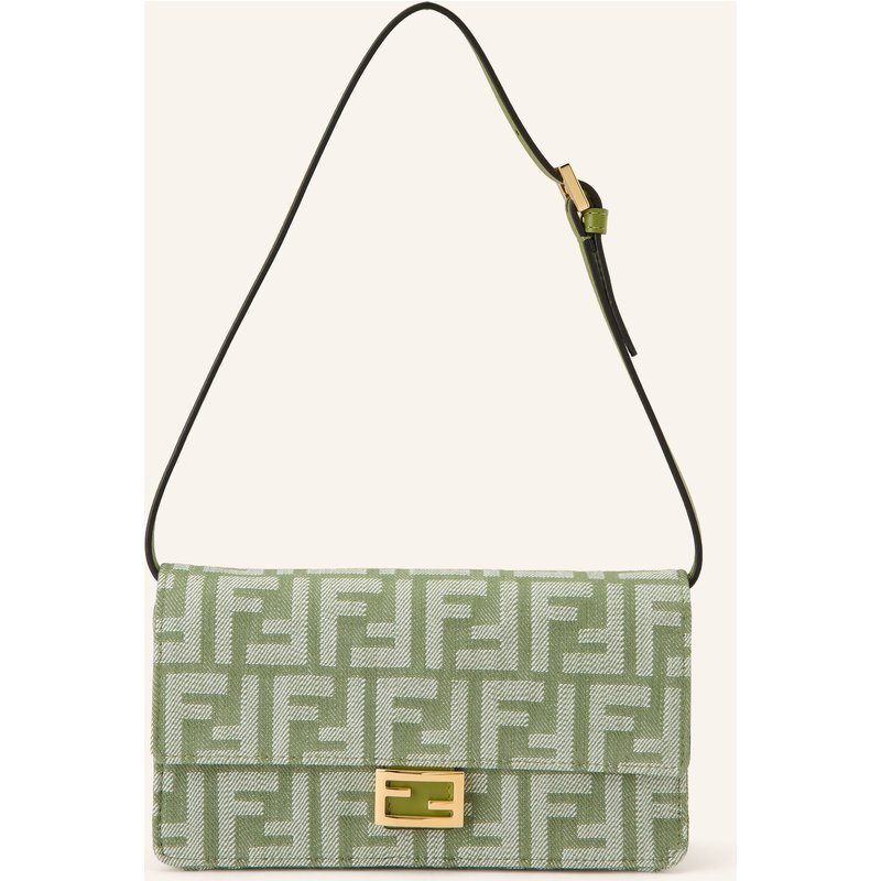 Fendi Wallet On Chain Baguette gruen