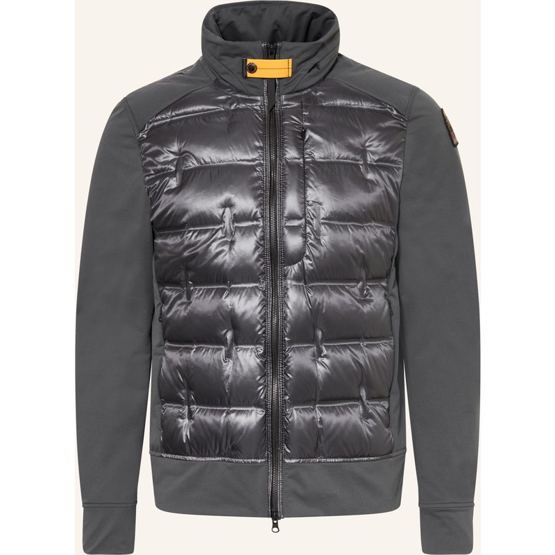 Parajumpers Daunenjacke Matty Im Materialmix grau