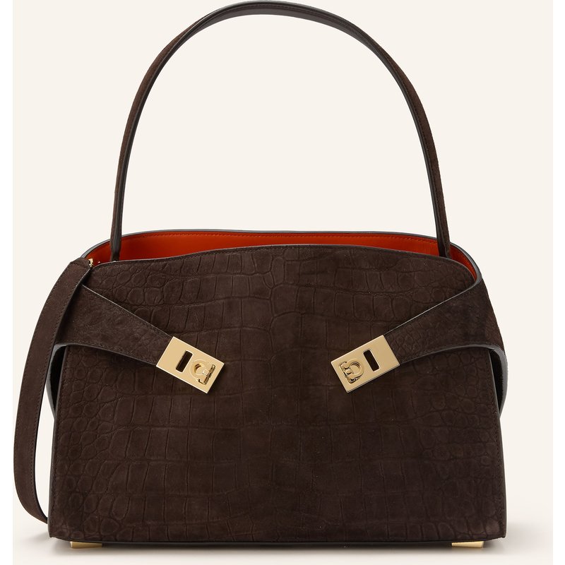 Ferragamo Handtasche Hug braun