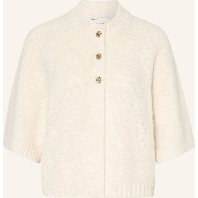 Neo Noir Strickjacke Benuta Mit 3/4-Arm weiss