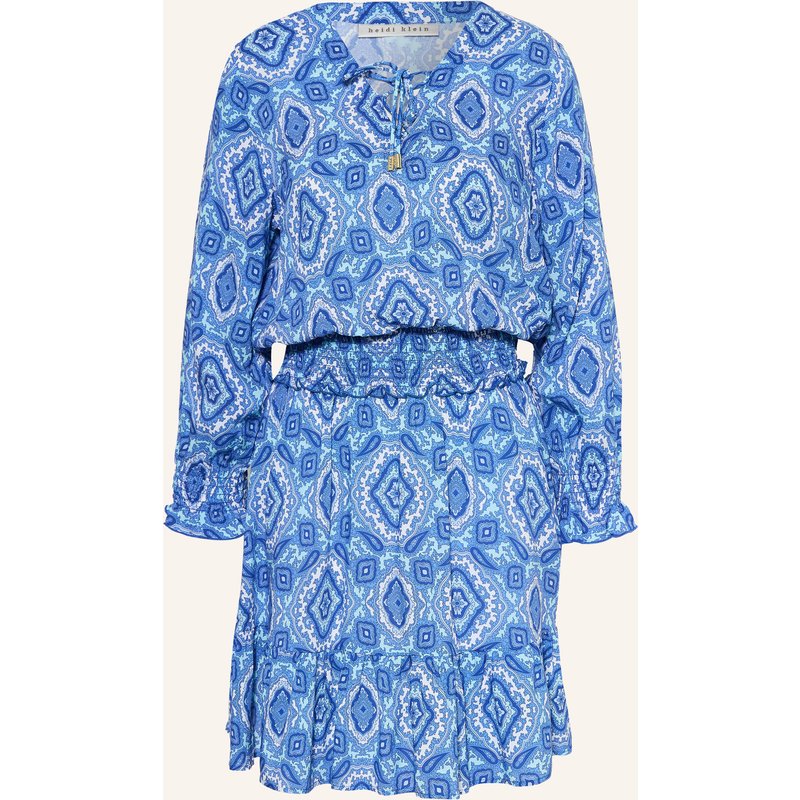 Heidi Klein Strandkleid Mykonos Mit Rüschen blau