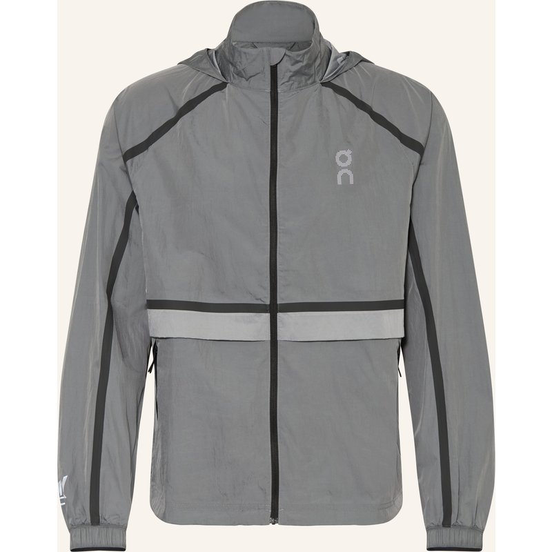 On Laufjacke Performance Volt grau