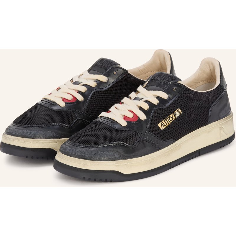 Autry Sneaker Superstar Vintage Low Mesh schwarz