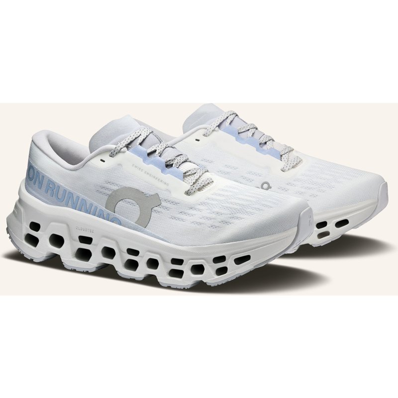 On Laufschuhe Cloudmonster 3 weiss
