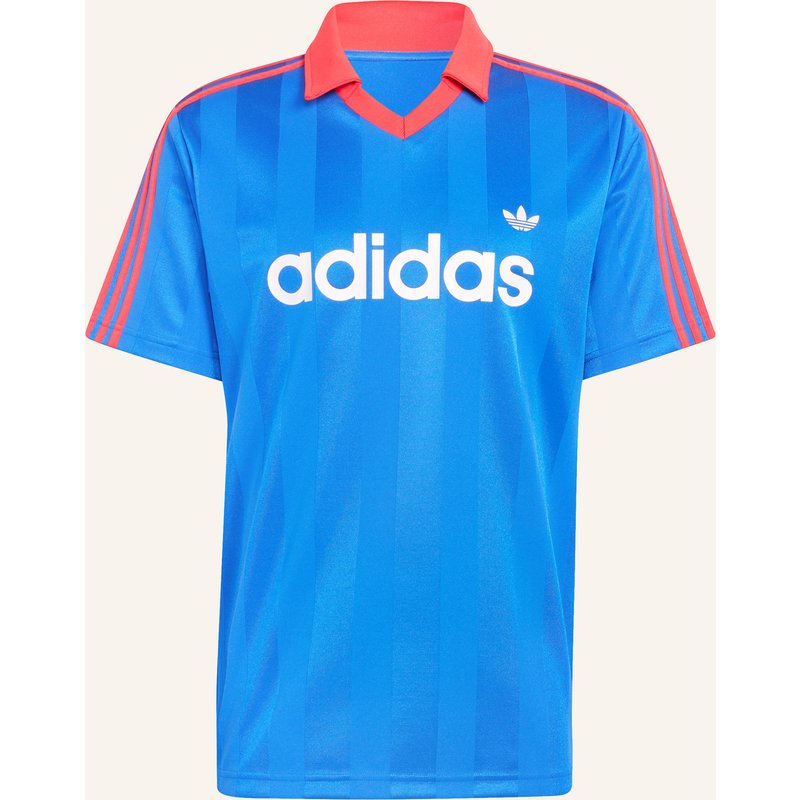 Adidas Originals T-Shirt Archive Collar blau