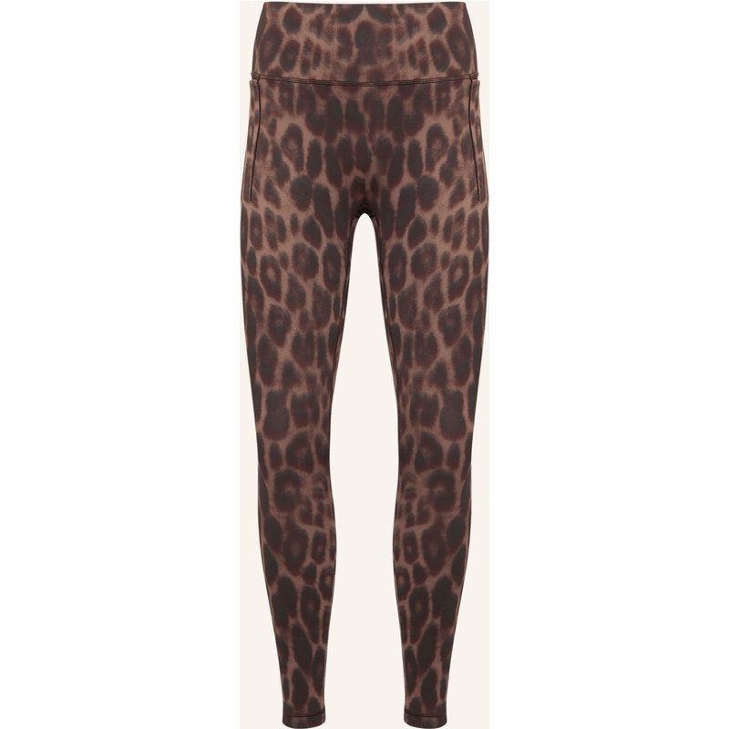 Adidas Tights Optimé Primelift Leopard schwarz