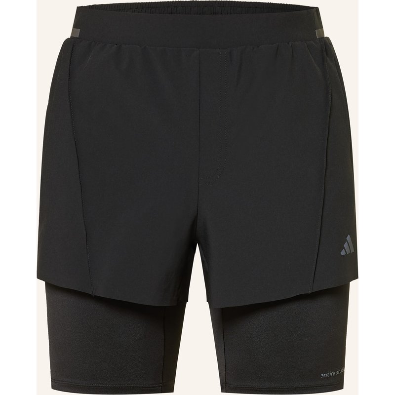 Adidas 2-In-1-Trainingsshorts Adidas X Entire Studios d4t schwarz