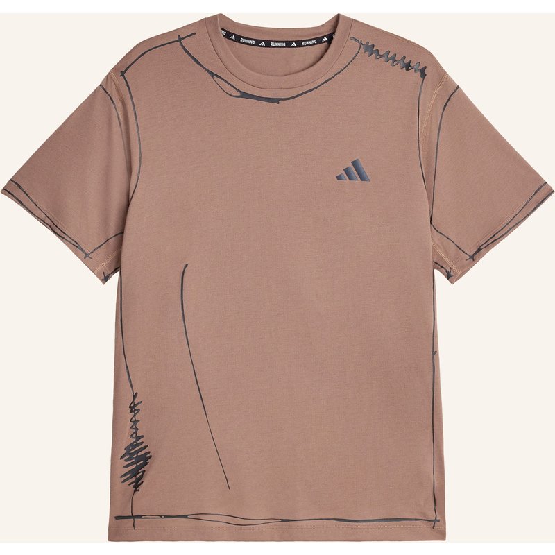 Adidas T-Shirt adi365 Song For The Mute Running Unitefit braun