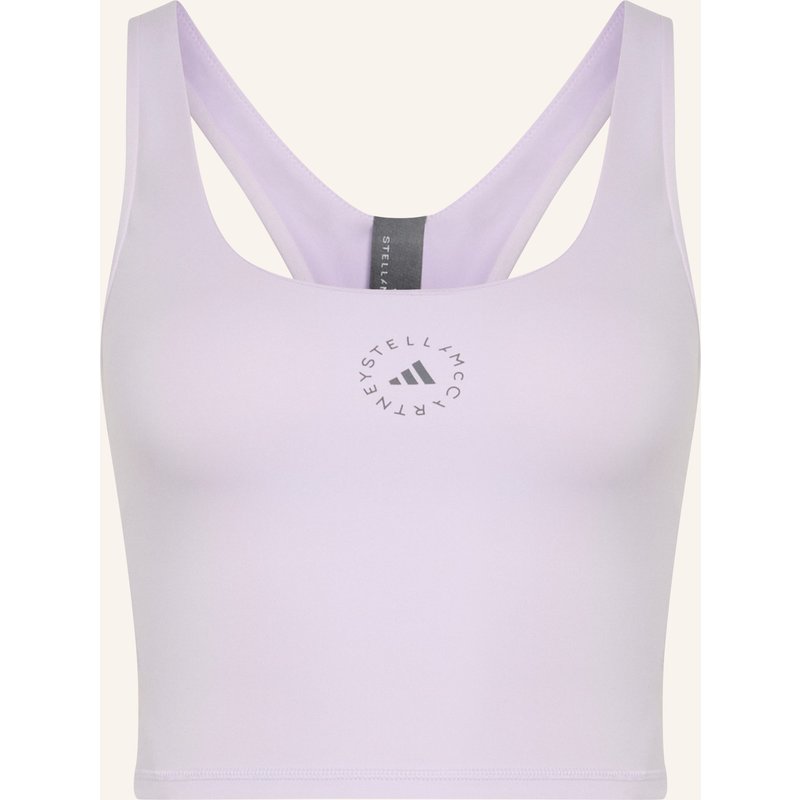 Adidas By Stella Mccartney Cropped-Top Adidas By Stella Mccartney lila