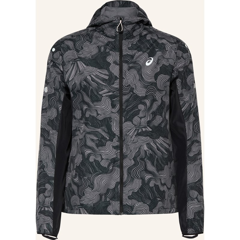 Asics Laufjacke Fujitrail Packable schwarz