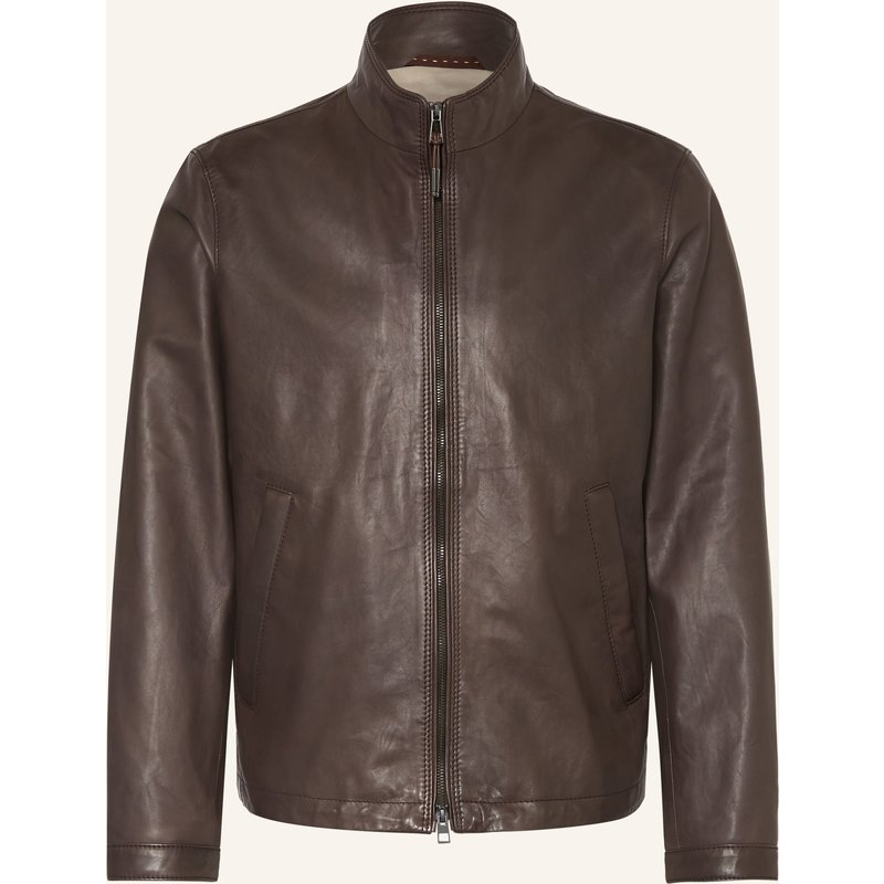 Windsor. Lederjacke braun