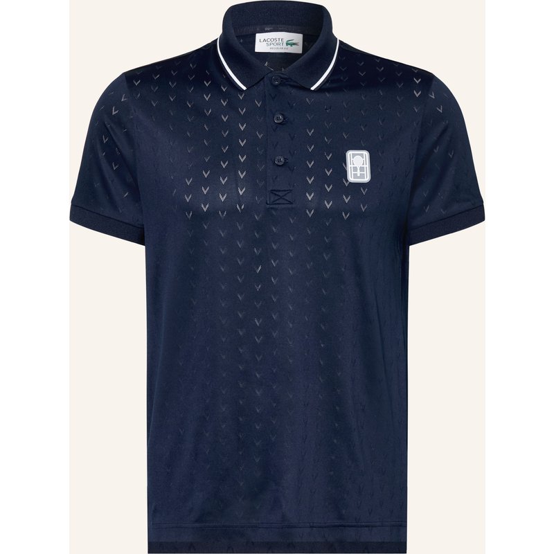 Lacoste Funktions-Poloshirt blau