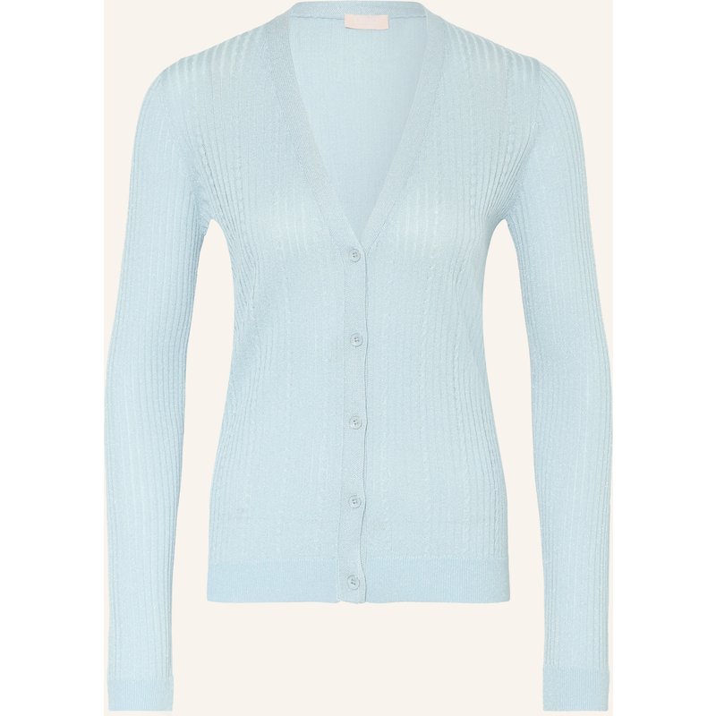 Liu Jo Strickjacke Mit Glitzergarn blau