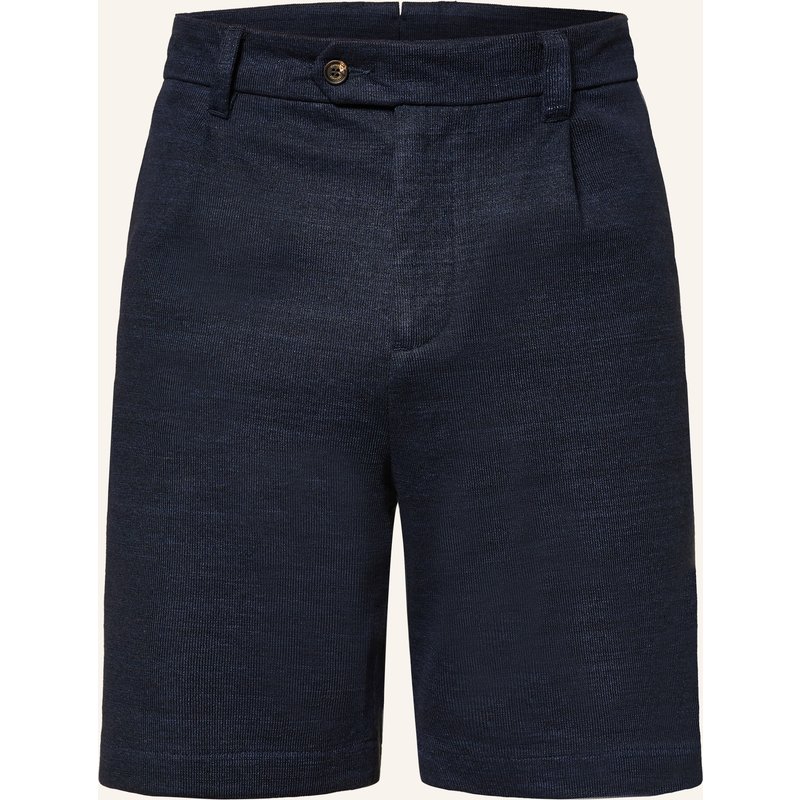 Eleventy Strickshorts blau