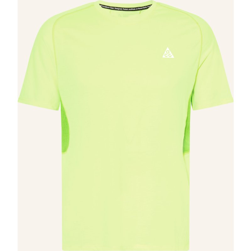 Nike T-Shirt Acg Solar Chase Im Materialmix gruen