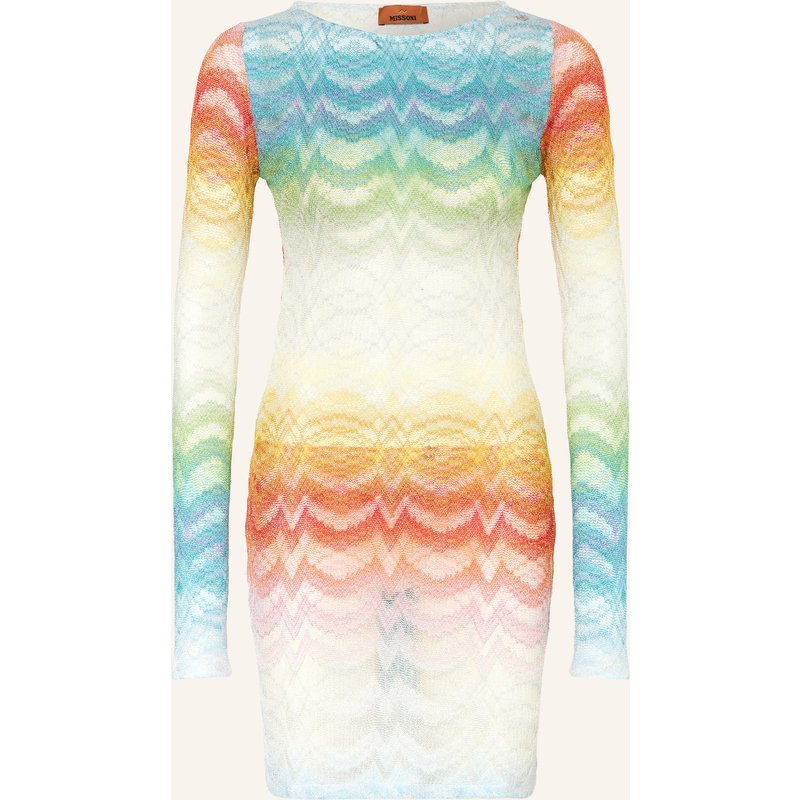 Missoni Strandkleid Mit Glitzergarn blau