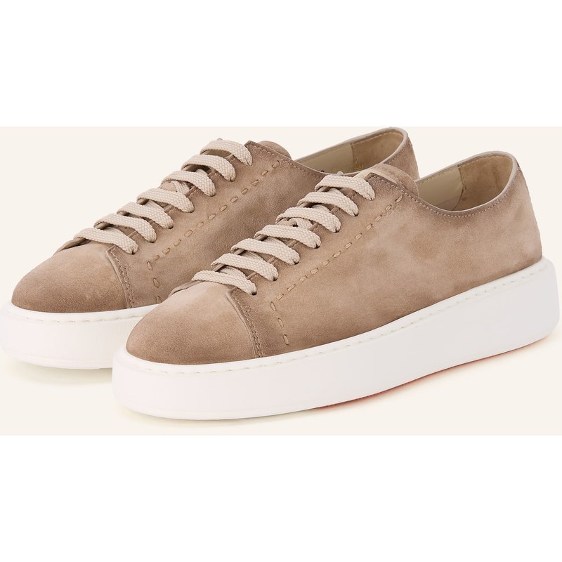 Santoni Sneaker Clean Row beige