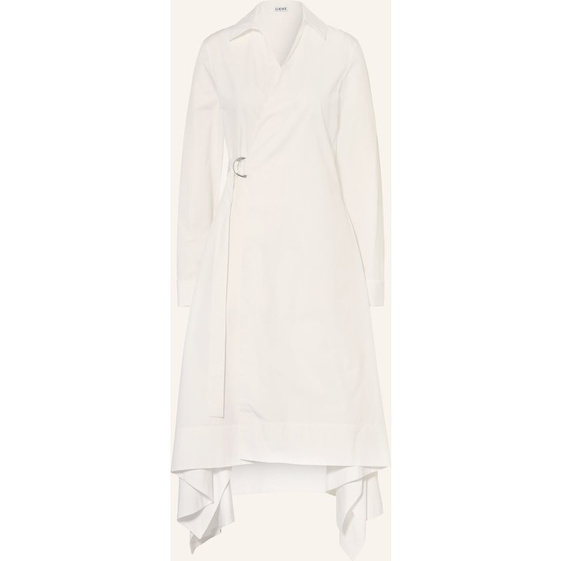 Loewe Wickelkleid weiss