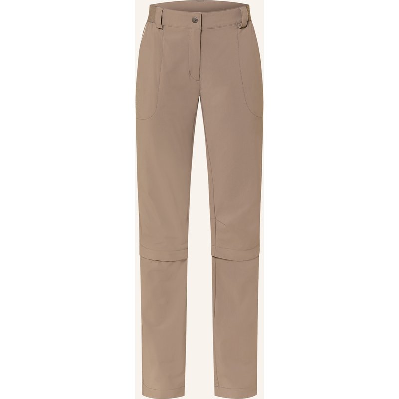 Vaude Zipp-Off-Hose Farley Stretch Capri beige