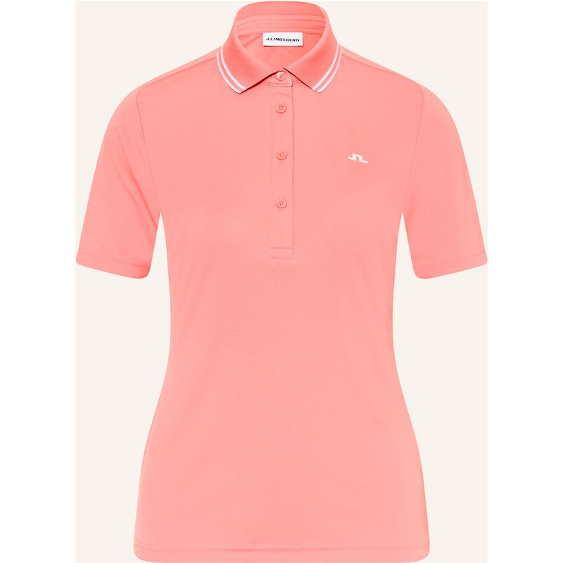 J.Lindeberg Funktions-Poloshirt rot