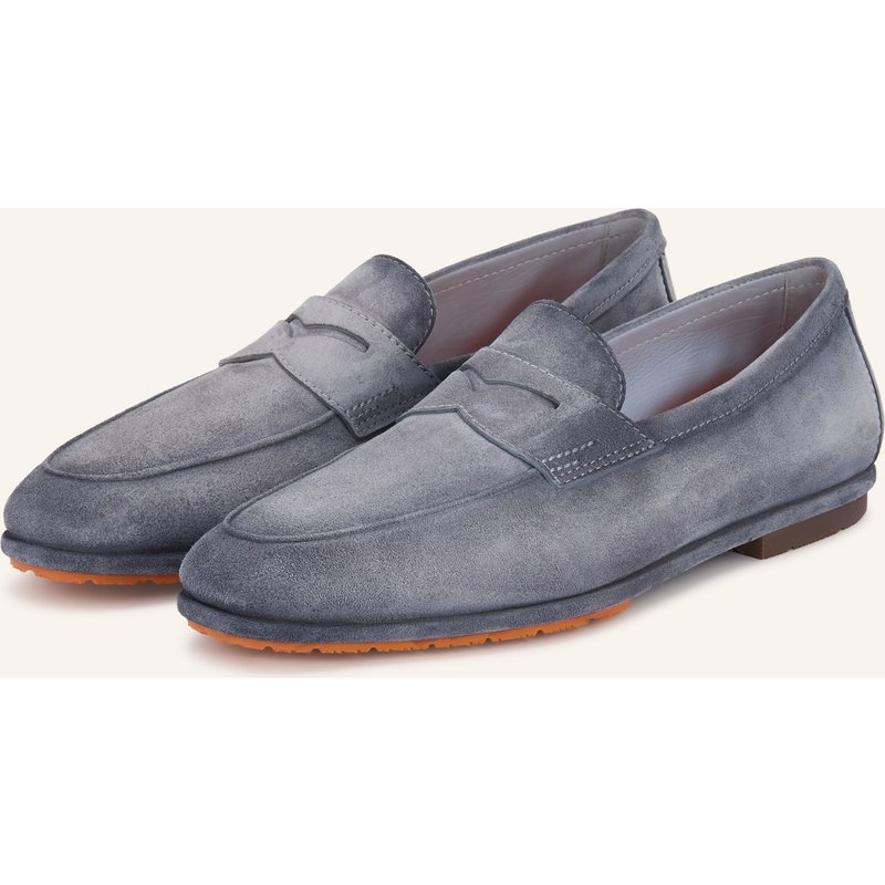 Santoni Penny-Loafer Carlo blau