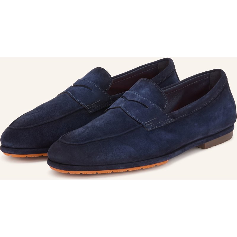 Santoni Penny-Loafer Carlo blau