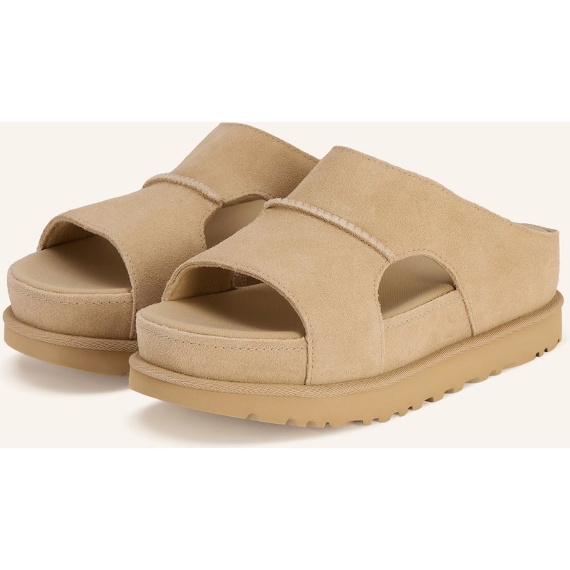 Ugg Pantoletten Goldenstar Hi beige