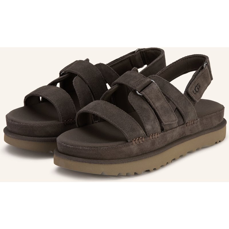Ugg Plateau-Sandalen Goldenstar Gleam grau