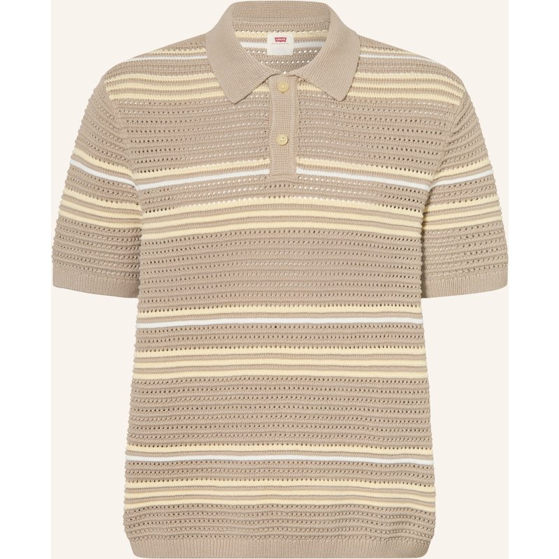 Levi's® Strick-Poloshirt Laguna beige