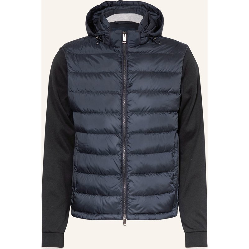 Paul & Shark Lightweight-Daunenjacke Mit Abnehmbaren Ärmeln blau