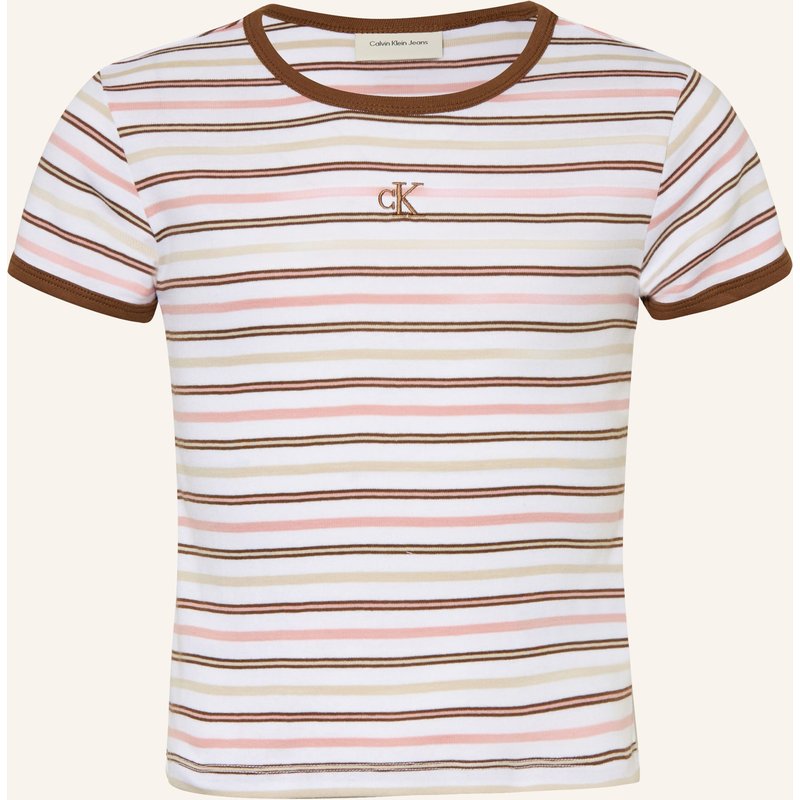 Calvin Klein T-Shirt Yarndye pink
