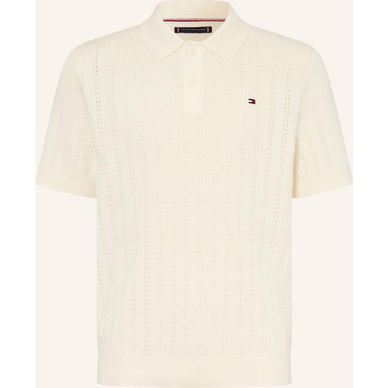 Tommy Hilfiger Strick-Poloshirt weiss