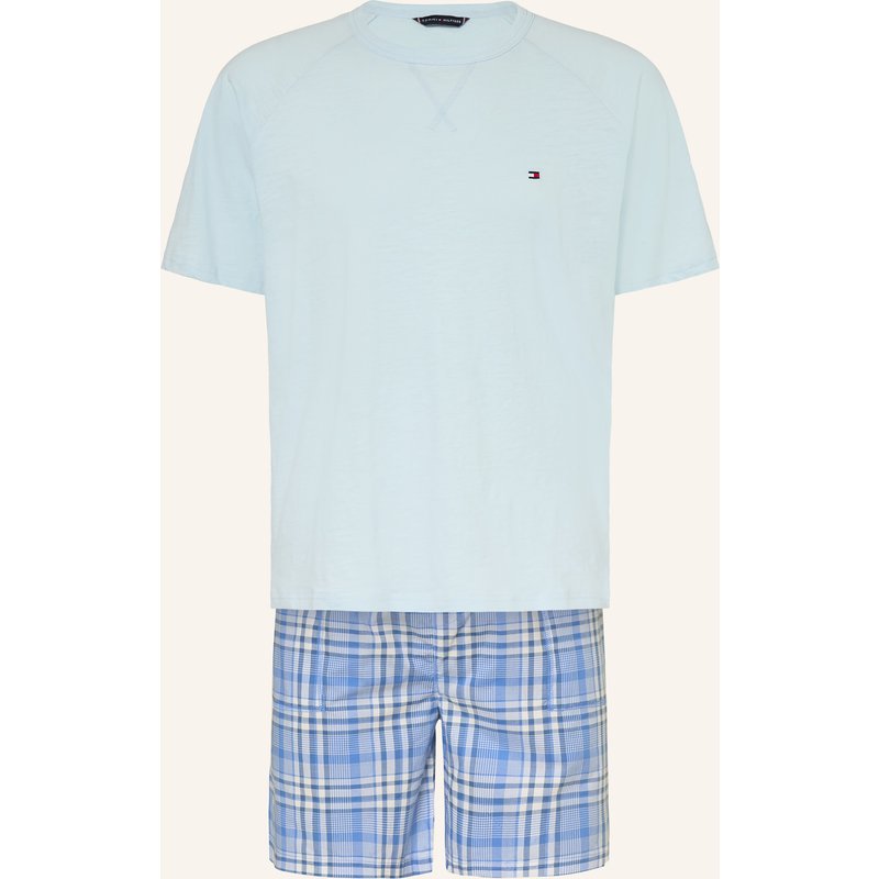 Tommy Hilfiger Shorty-Schlafanzug blau