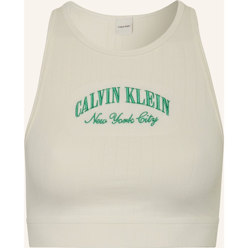 Calvin Klein Bustier Heritage Classic Cotton weiss