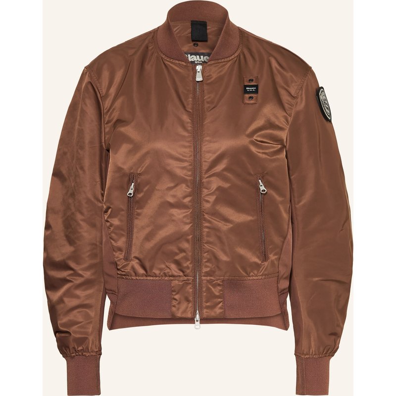 Blauer Blouson Laurie braun