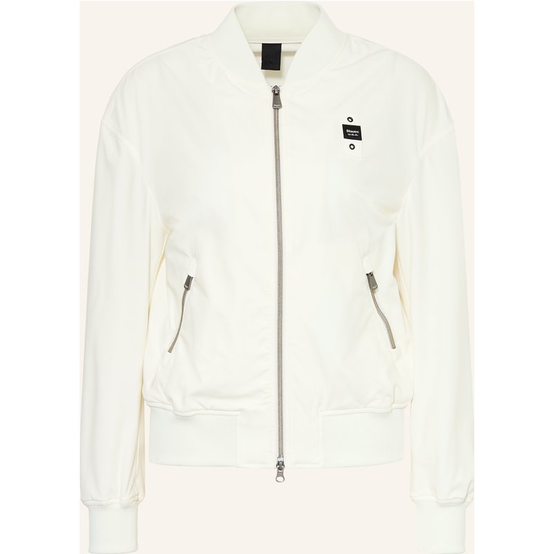 Blauer Blouson Devin weiss