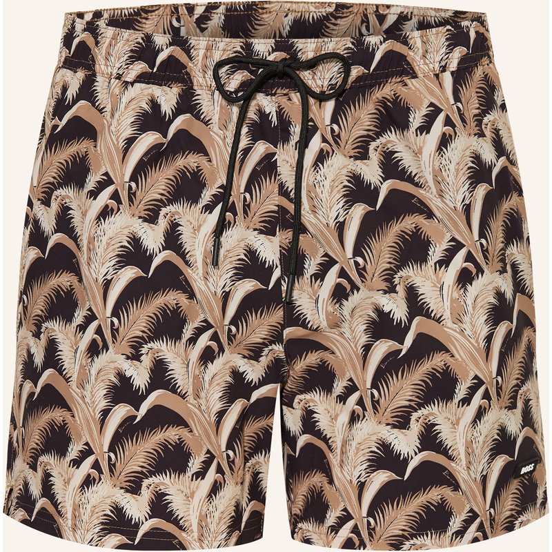 Boss Badeshorts Pike schwarz