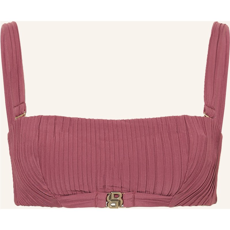 Boss Bandeau-Bikini-Top Double B rot