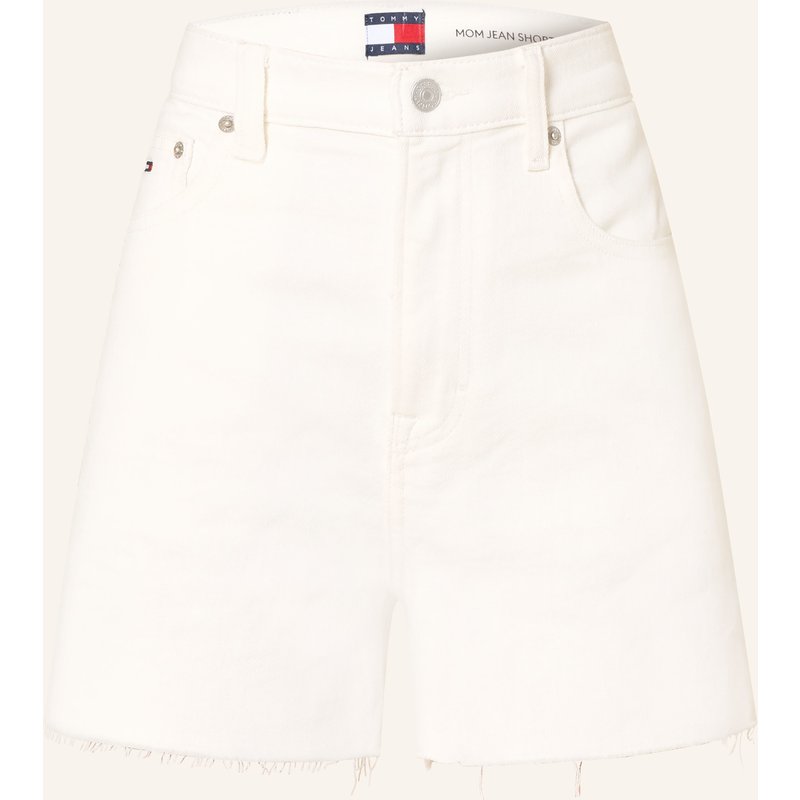 Tommy Jeans Jeansshorts weiss